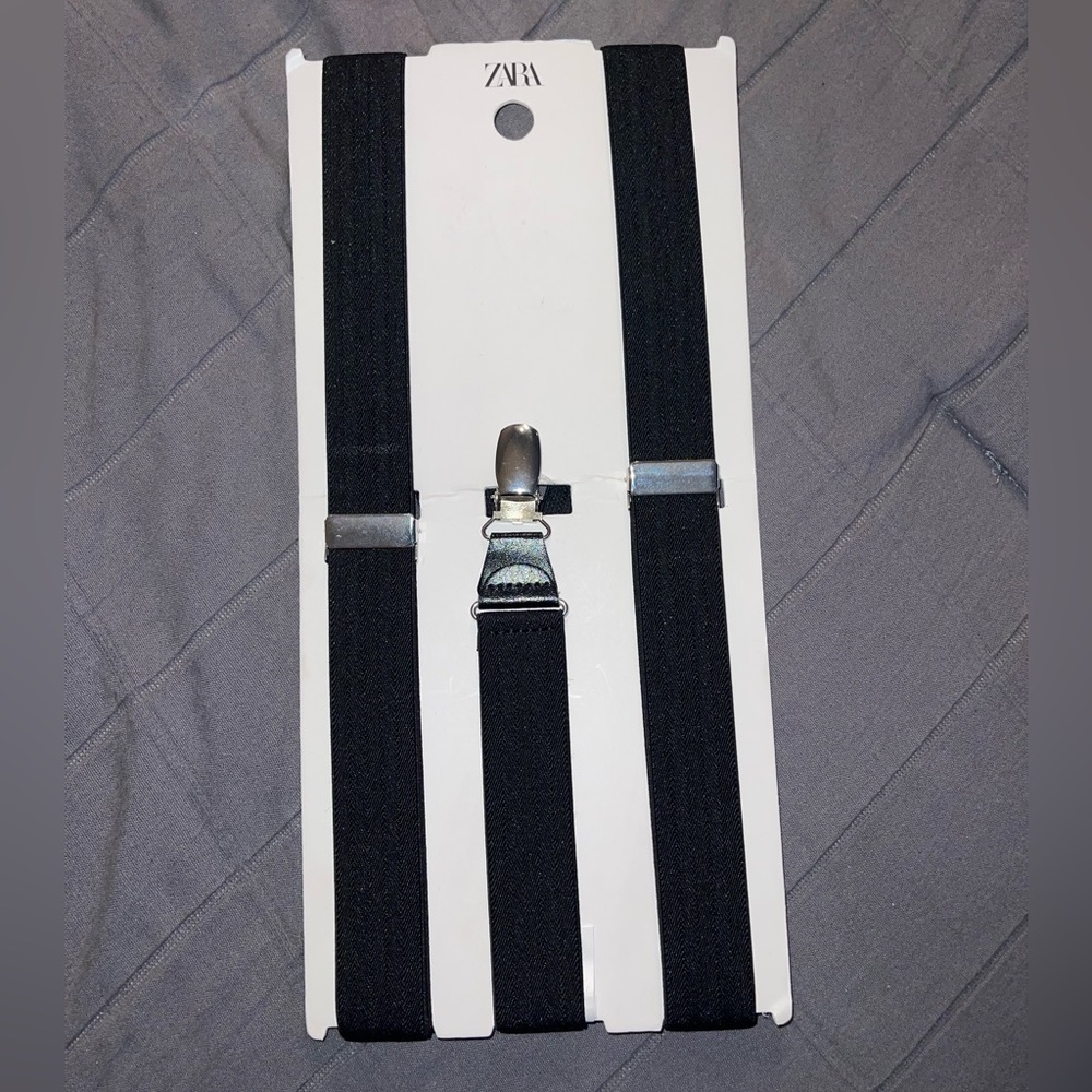 Black ZARA suspenders Size M